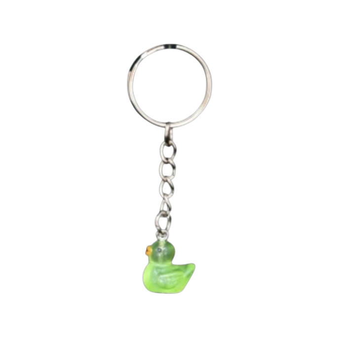 Glass iconic keychain green dwl 4007