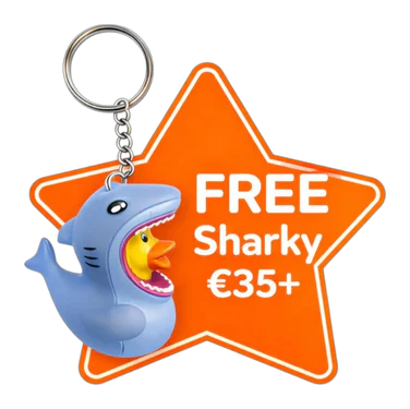Free Sharky keychain