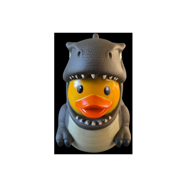 Beauclaireorex rubber duck from the Jurassic Ducks complete set