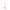 Glass Iconic Keychain Dark Pink