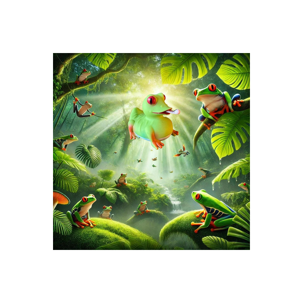 Red Eye Frog Duck